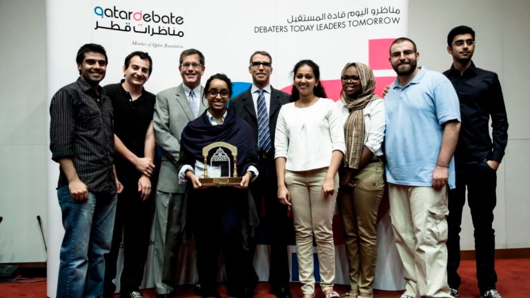 Georgetown University Students Impress at Annual Qatar Debate Nationals Tournament