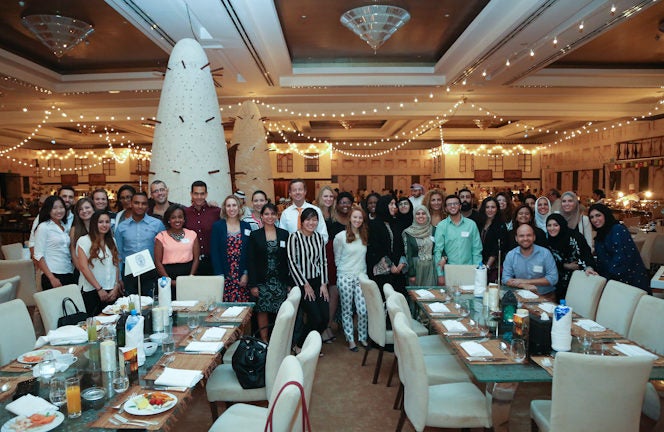 Georgetown in Qatar Hosts Suhoor for Alumni