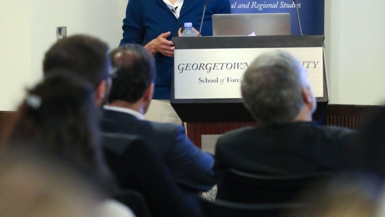 Georgetown University Lecture Highlights Human Health, Human Security, and the Environment