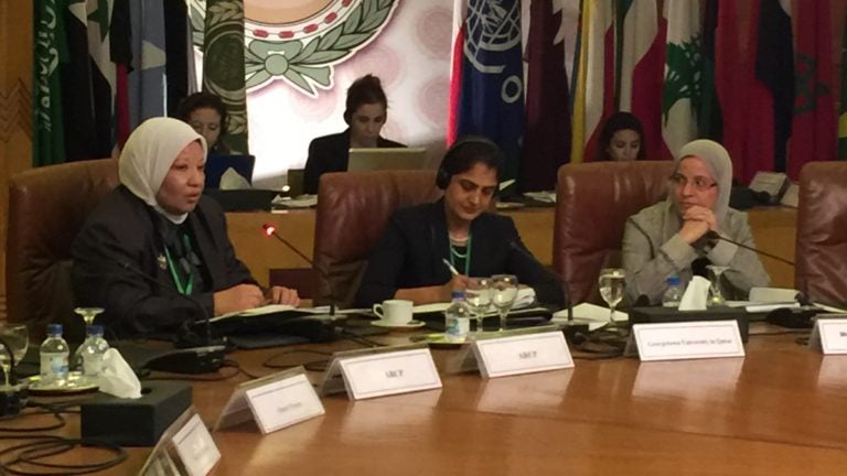 Zahra Babar Moderates Forced Migration Session at the Fifth Global RCP Meeting Hosted by IOM and the League of Arab States