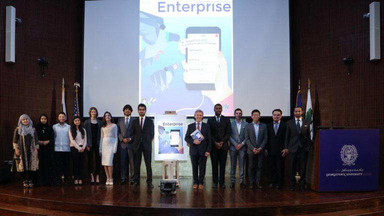 Georgetown Students Set to Launch Second Issue of the Enterprise Business Magazine