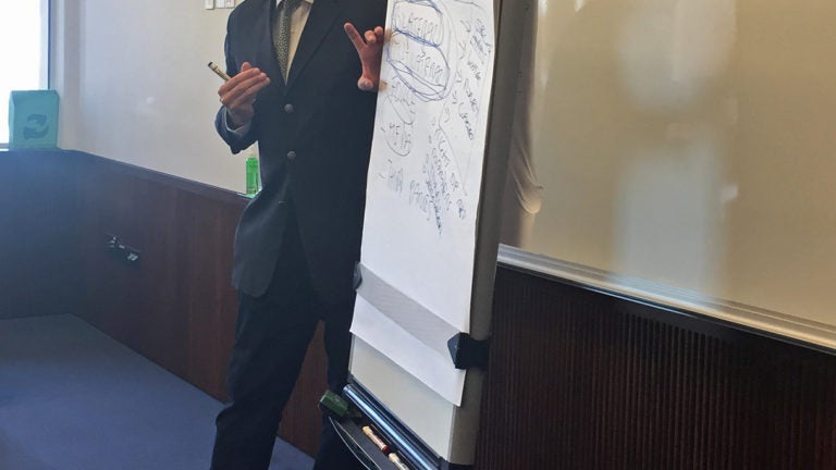 Austrian Ambassador Teaches Class at Georgetown