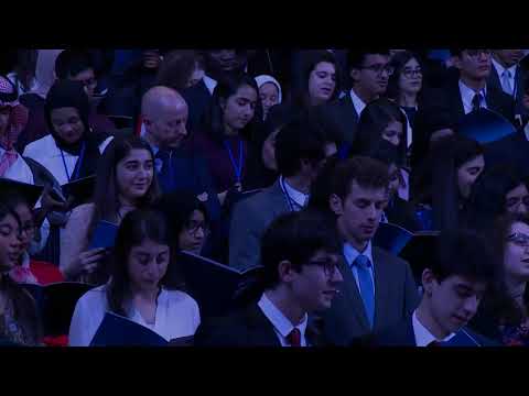 Georgetown Model United Nations Opening Ceremony 2018