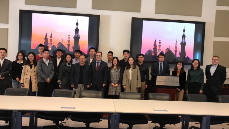 The 2019 winter session of the China-Arabia Multicultural Exchange Link brings Peking University students to GU-Q