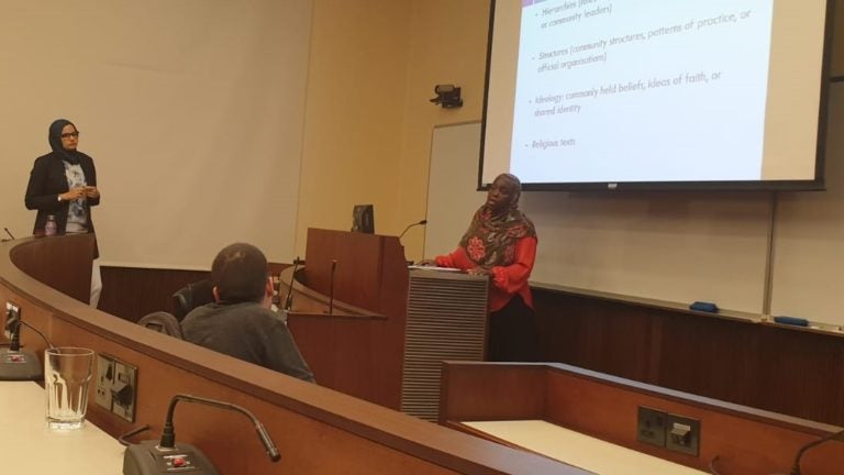 Faculty Seminar Explores Modern Islamic Knowledge Transmission