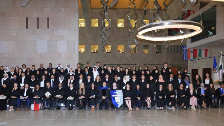 111 Incoming Students Inducted into Georgetown University in Qatar