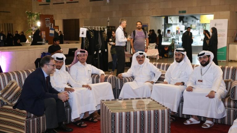 Georgetown’s Qatari Student Club Invites Everyone to the Table at QND Fair