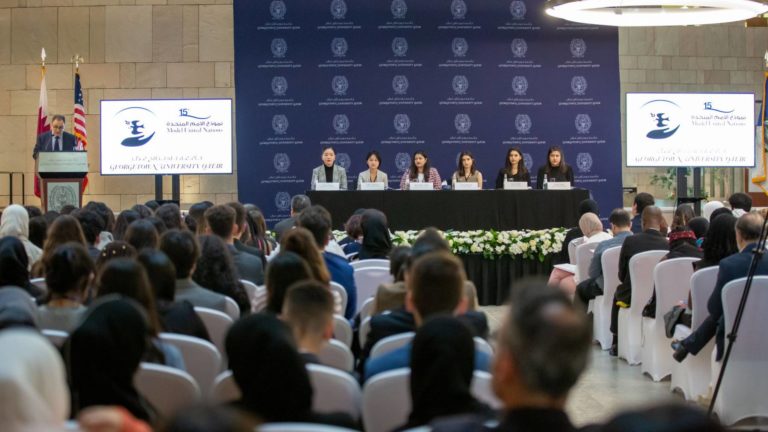 Longest-Running Georgetown MUN Conference Marks 15 Years of Diplomacy Training in Qatar Foundation