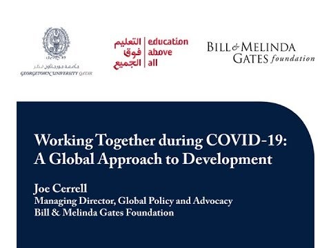 Working Together During COVID-19: A Global Approach to Development.