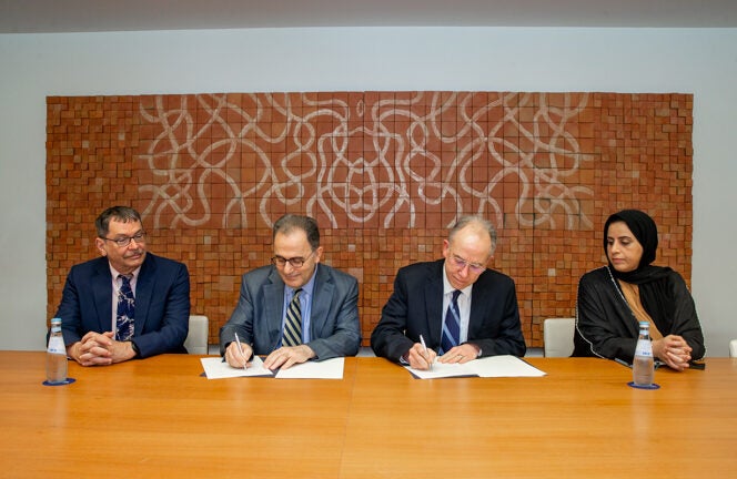 GU-Q and ABP Sign MoU to Implement Georgetown Admission Pathway Program for Prospective Students