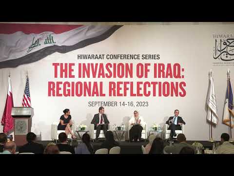 Opening Plenary: Regional Security Perceptions Post-US Invasion of Iraq