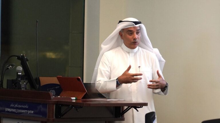 Qatar Ethnography Class Hosts a Series of Local Heritage Professionals to Teach Cultural Preservation