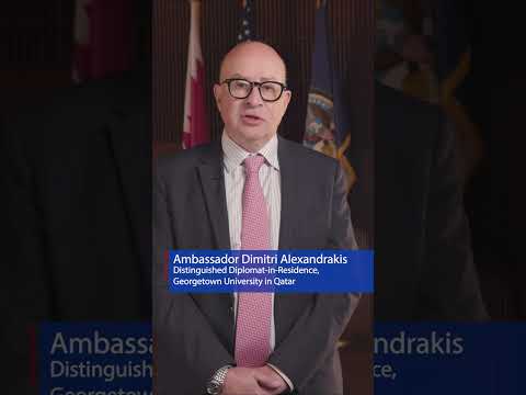 Top Career Advice for Future Diplomats from Ambassador Dimitri Alexandrakis