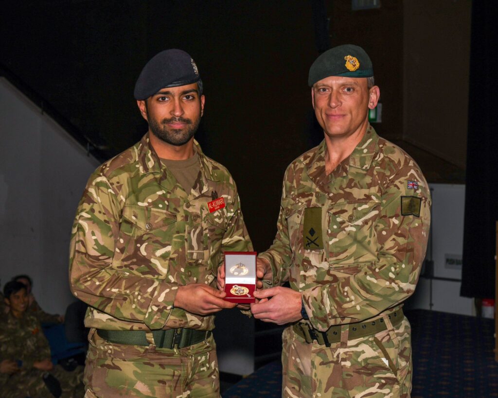 Alumnus Ahmad Al-Kuwari Honored with Sandhurst Medal, King Hussein Award